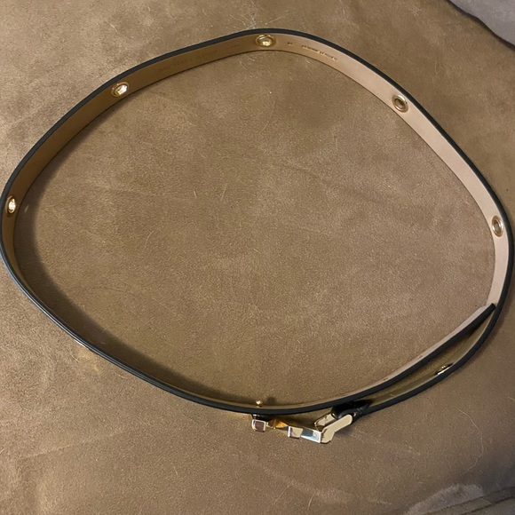 Black and gold MK belt with initials - Picture 3 of 3